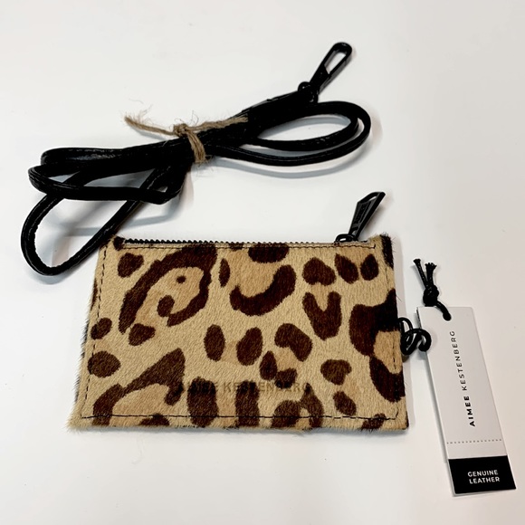 NWT Aimee Kestenberg Leather Wallet with strap - Picture 4 of 10